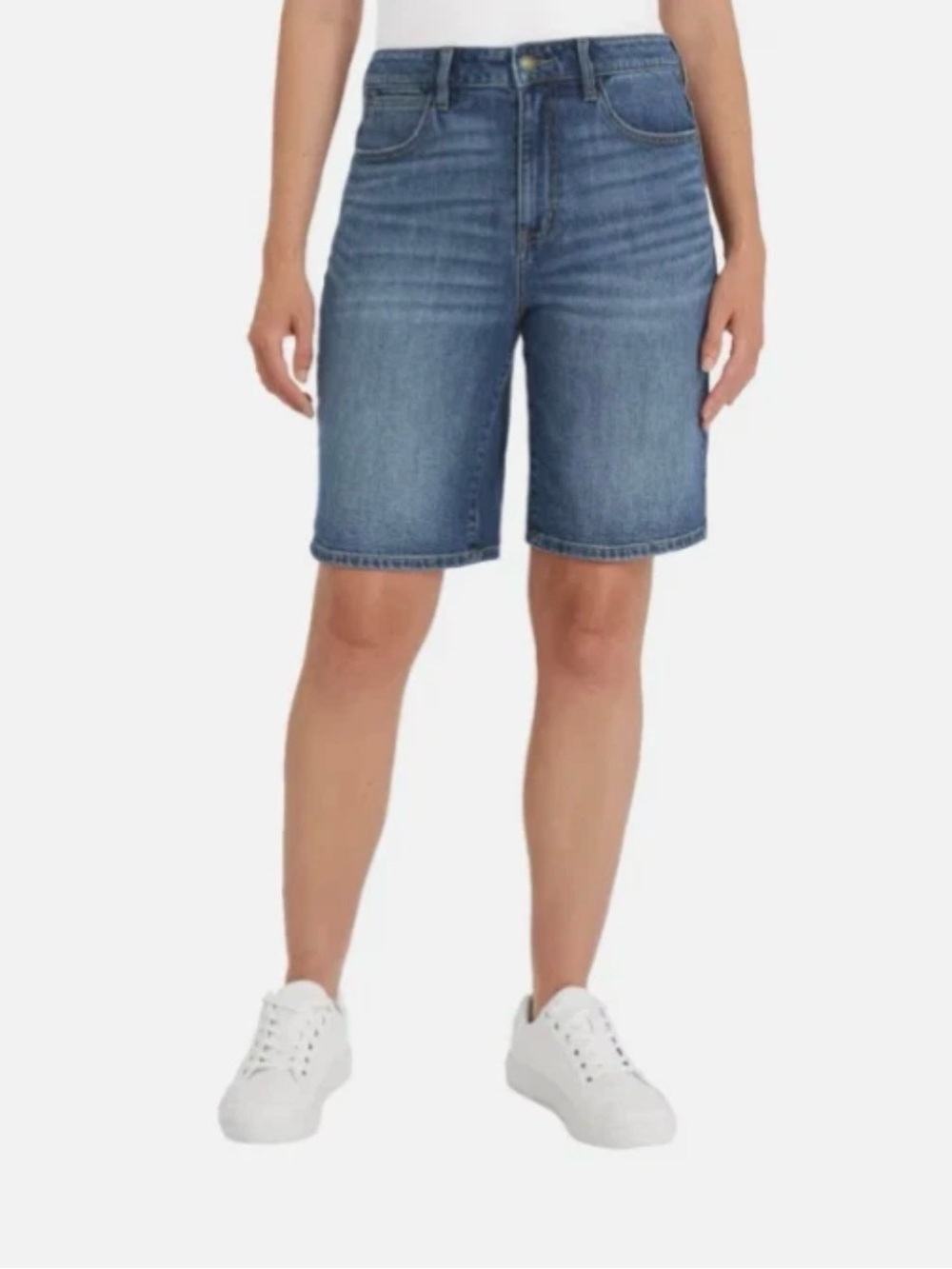 NWT Wrangler High Rise Women's Denim Shorts size 14